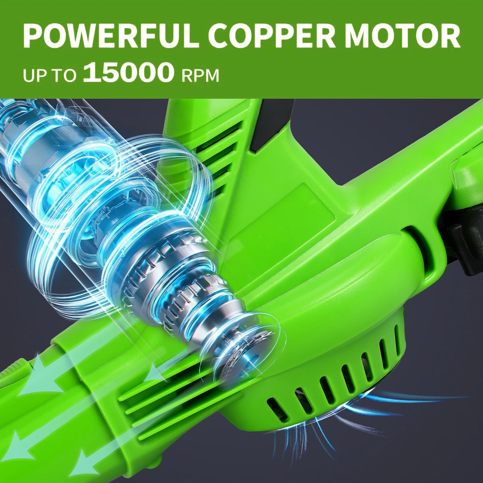 Portable 21v Professional Li-ion 4.0Ah Garden Air Leaves Lithium Cordless Electric Leaf Blower Cordless Jet Fan Blower