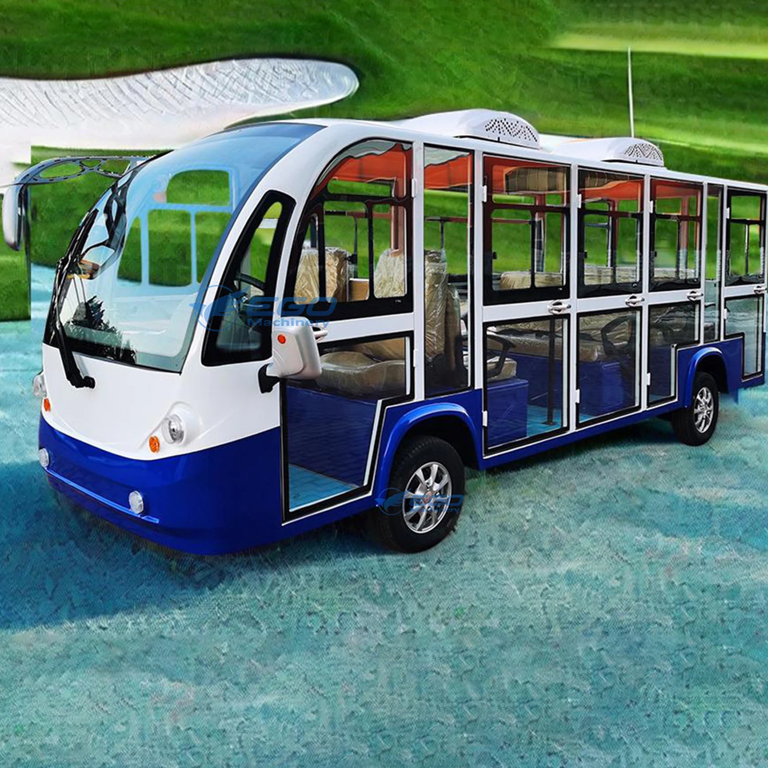Электрический автомобиль для осмотра достопримечательностей