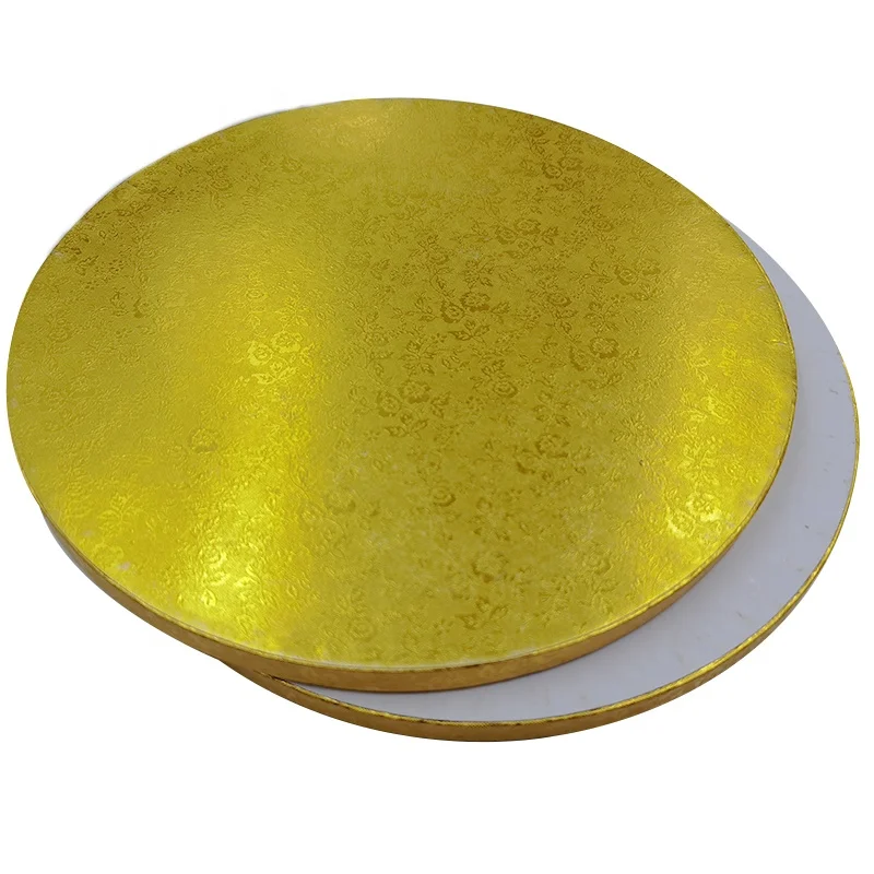 Factory Hot Sale Round Cake Base Drum Board With Different Colors And Size