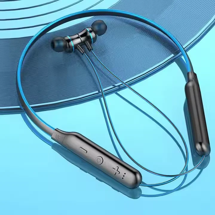 RH-BT10112  Bluetooth wireless headset factory wholesale cheap and easy to use in-ear  wireless neck hanging type headset