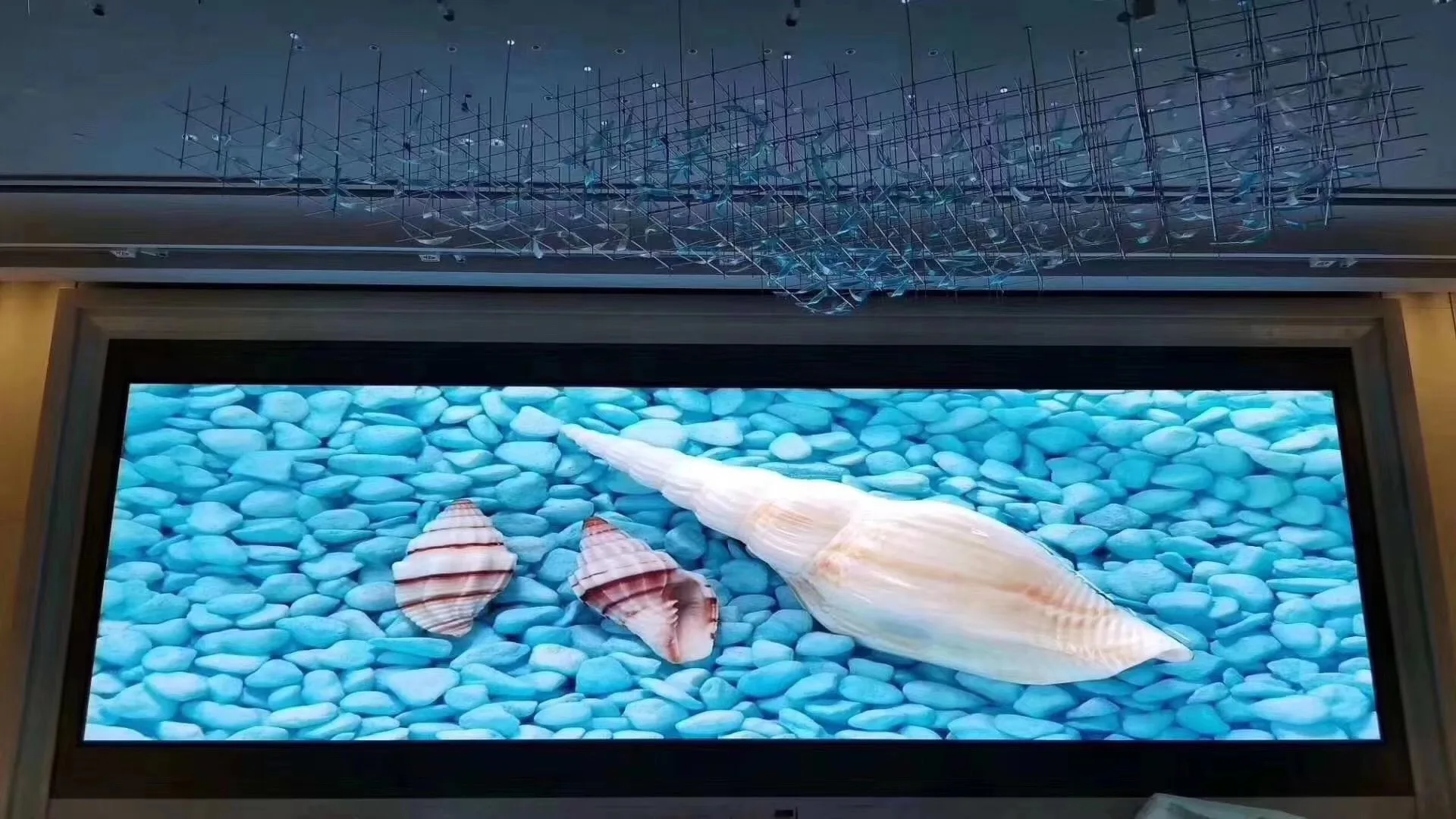 P2.5 Indoor RGB 128x32 Dot Matrix LED Display Module Video Wall Fixed LED Display Panel