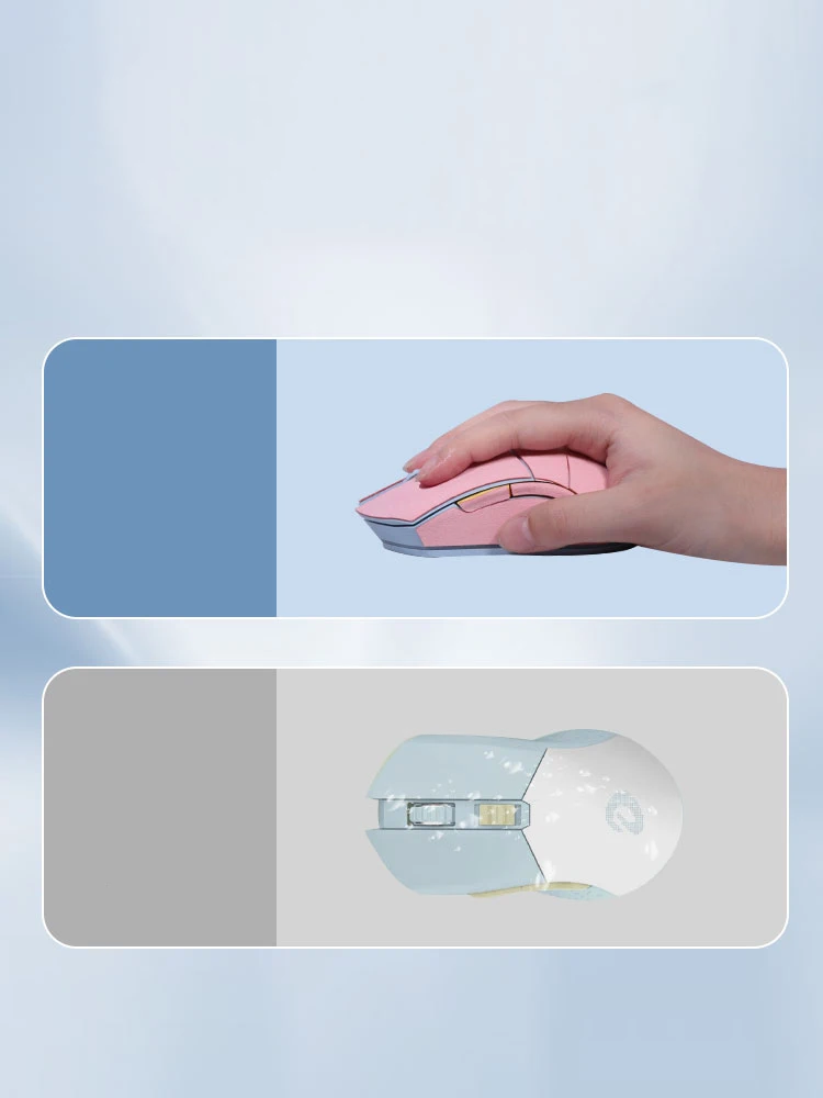 Anti-Slip Mouse sticker Suede Full / Half cover Mice Sticker For Dareu EM901 EM912 Gaming Mouse