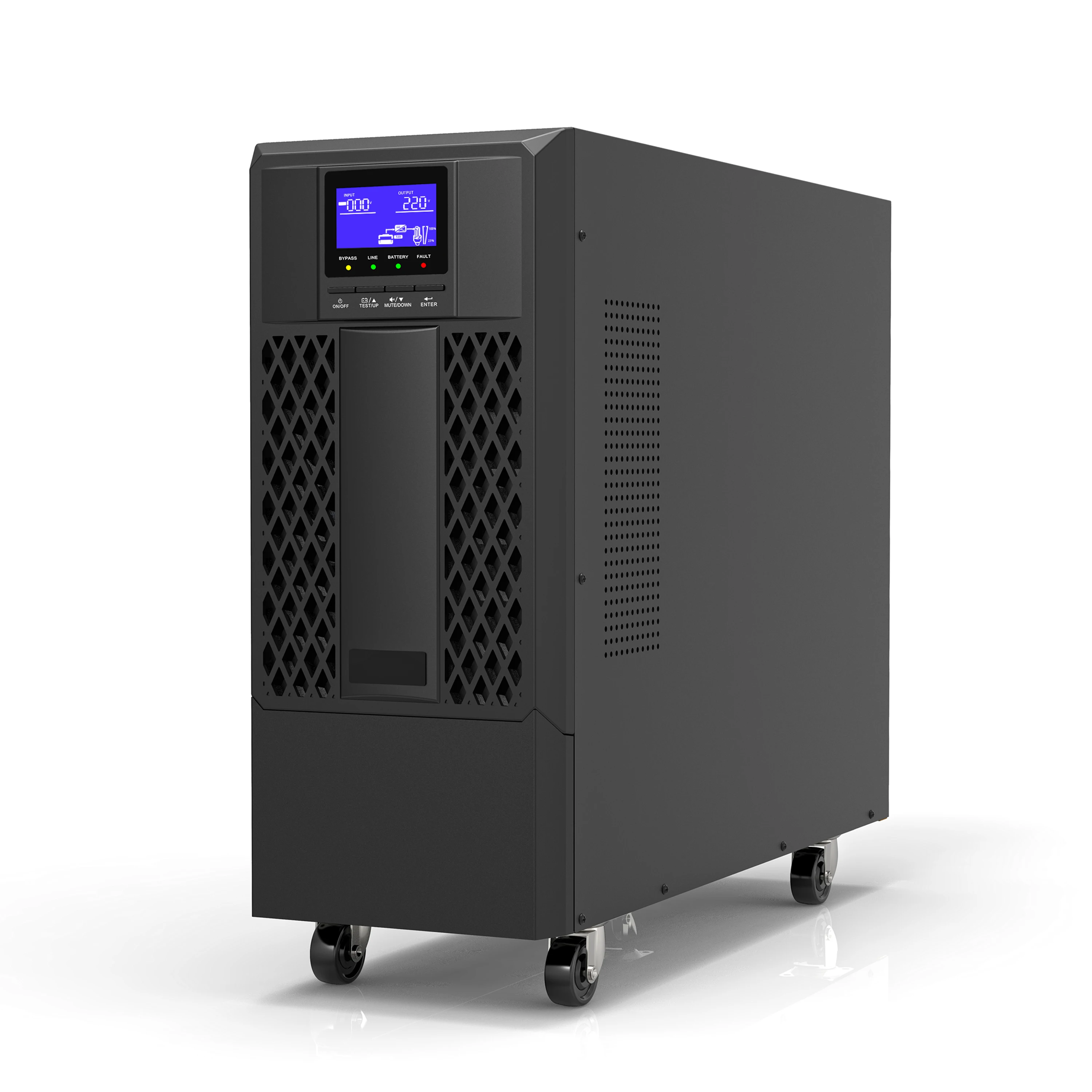 PX6KVA Tower Type Online UPS with 12V LiFePO4 Battery - 1KVA to 10KVA Pure Sine Wave Power Solution