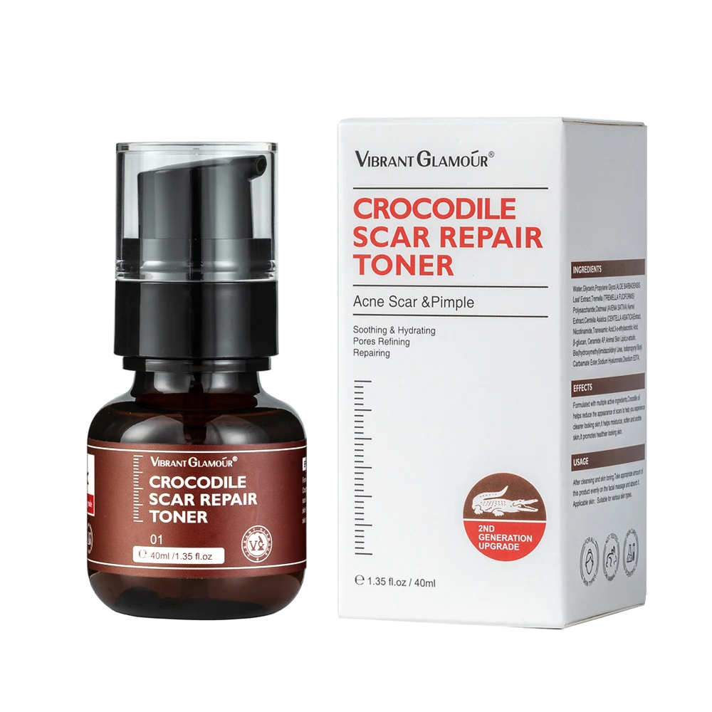 VIBRANT GLAMOUR Sensitive Skin Deep Care remove Scar Hyperplasia for Face and body Acne Scar Pimple Crocodile Scar Repair Toner