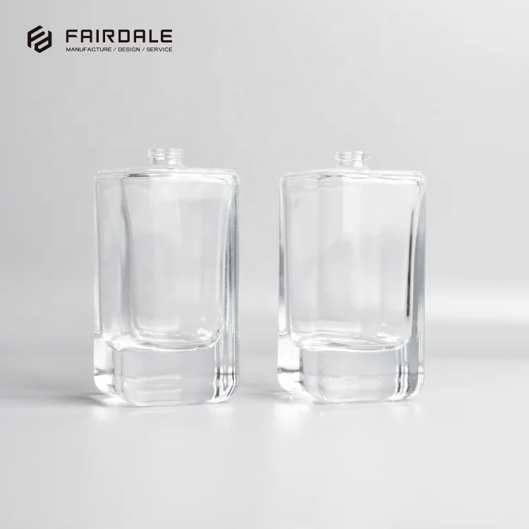 Competitive Price Wholesale Cosmetic Packaging Clear Empty Glass Perfume Bottle