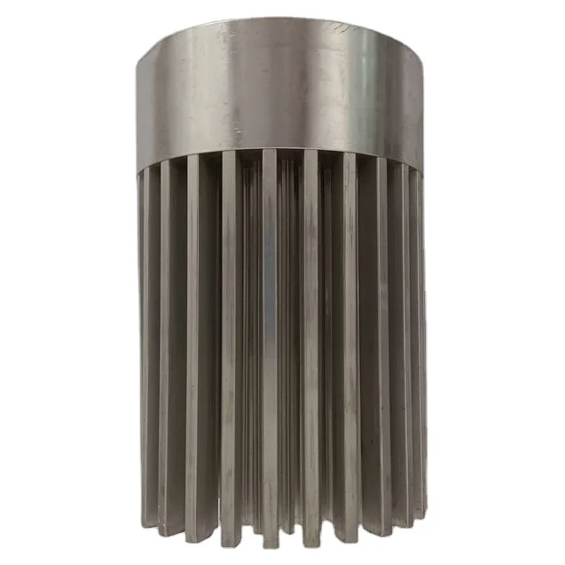 FM free sample custom cold forging round pin fin for LED aluminum heatsink heat sink