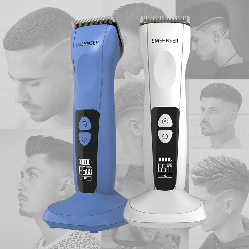 Rechargeable hair clippers professional Adjustable Comb Removable Cutting Head Hair Clipper USB Rechargeable Hair Trimmer