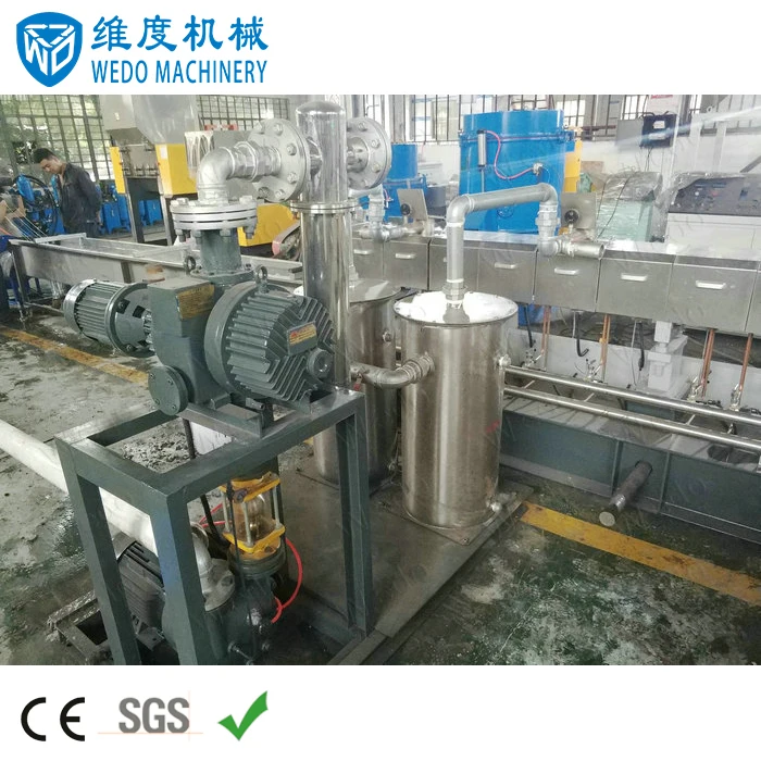 ZHANGJIAGANG City Best Performance Plastic Extruder Industry Hot Popular In 2024 November Plastic PET Flakes Pelletizing Machine