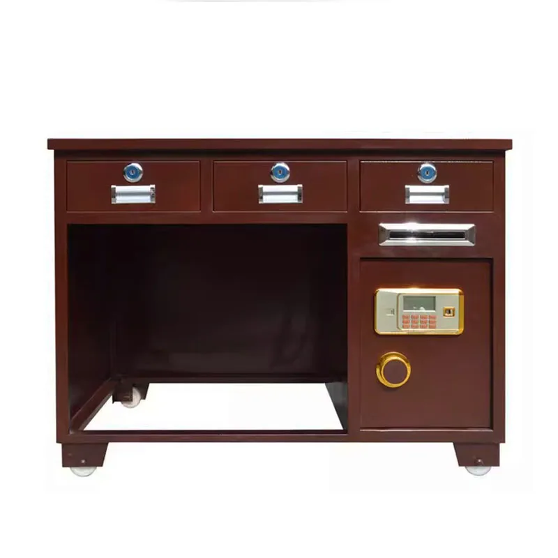 Factory Design Security Safes Cabinet Office Furniture L Shaped Desk