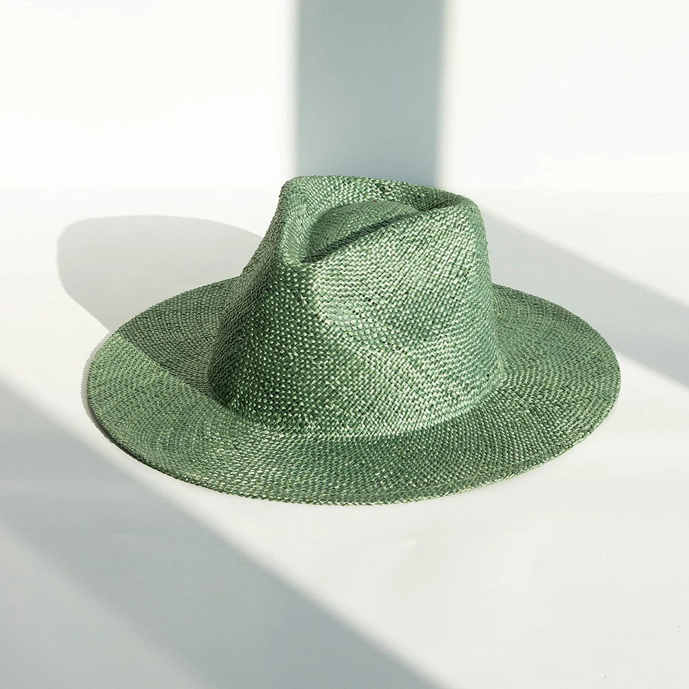 2025 Shinehats OEM Black Chapeau Femme Homme Panama Summer Hat Custom Logo Black Sombrero Women Sun Beach Design Straw Hats