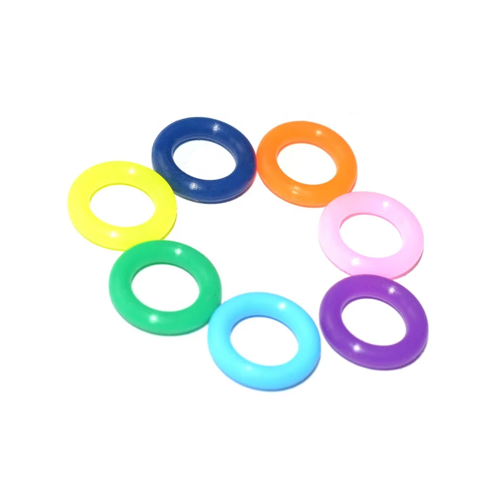 Food grade colored clear heat resistance silicone o ring rubber seal o-ring
