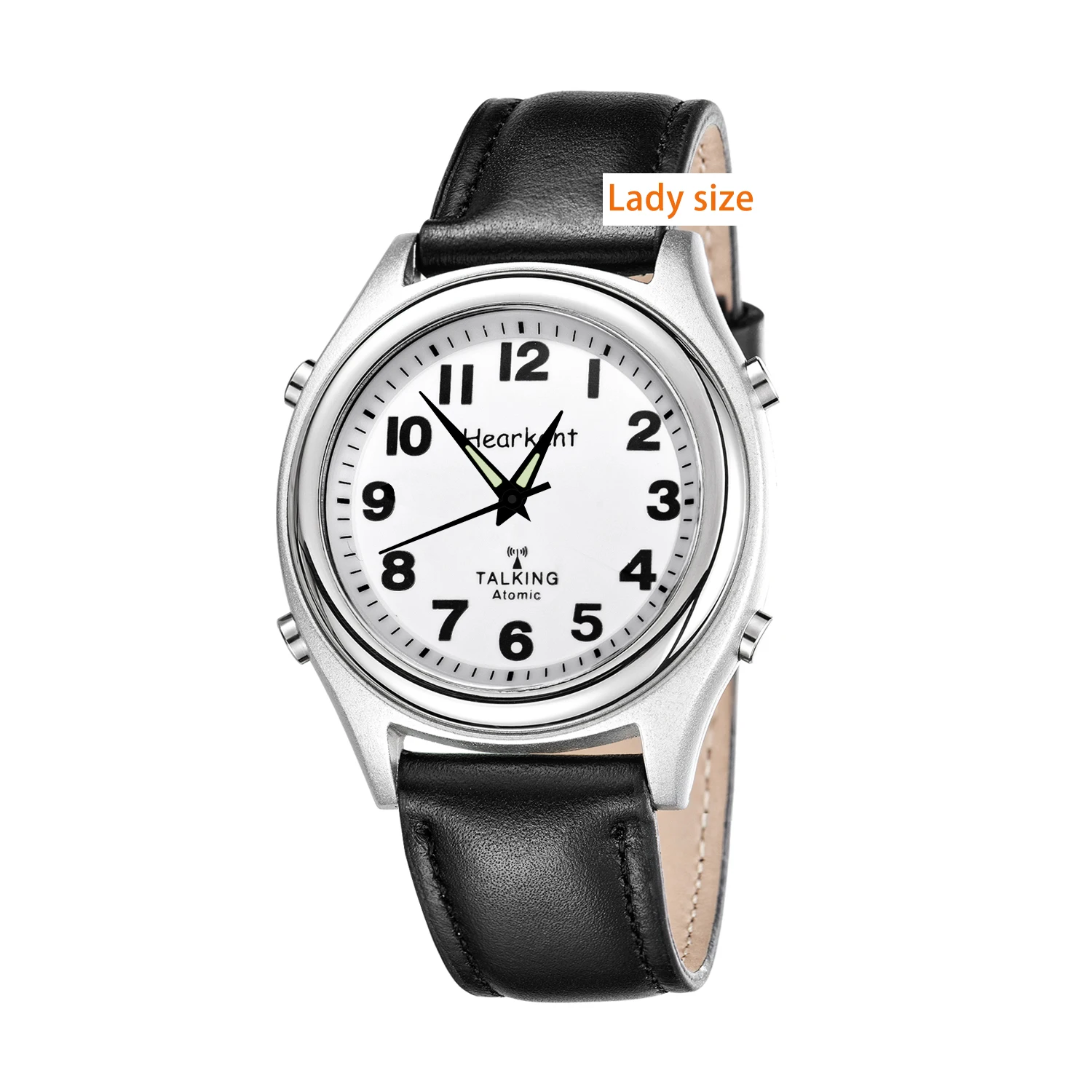 Hearkent  UK or US Atomic Talking Watch for blind or elder people  loud and clear man voice talking watch for women lady kids