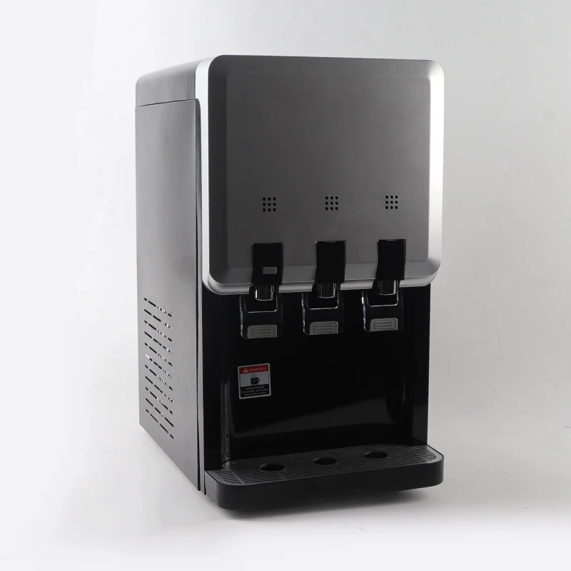 Home use desktop water cooler  hot&cold normal children safety lock RO water dispenser purifier cooler