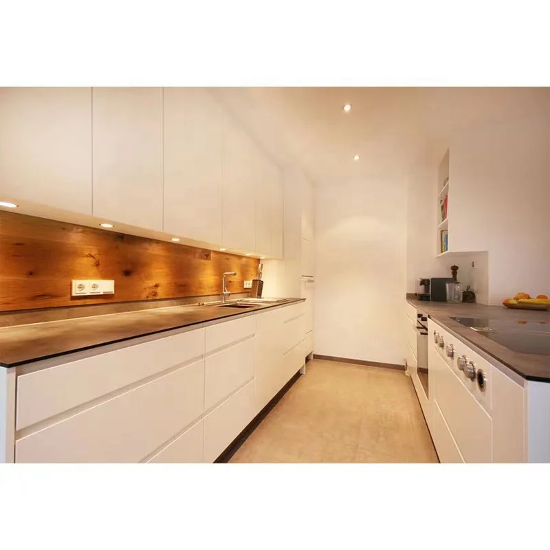 Modern Popular Lacquer Finish Cabinet Stone Island cabinet Kitchen Furniture