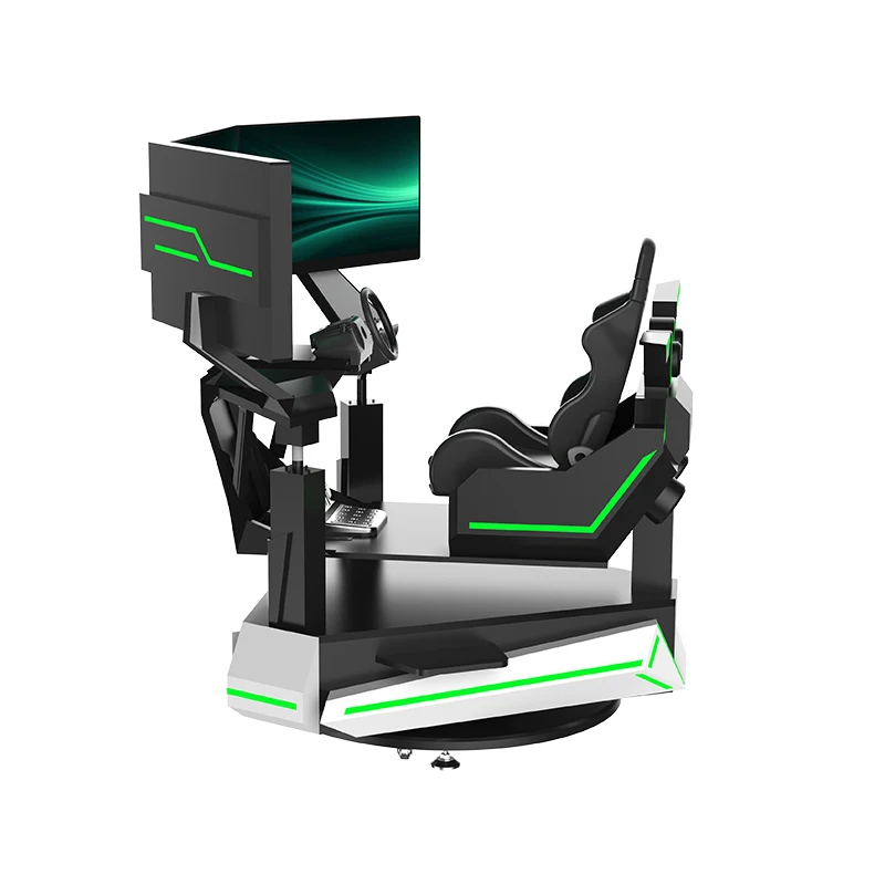 Racing Driving Simulator Arcade VR Dynamic Motion Race Car Driving 9D VR Racing Simulator