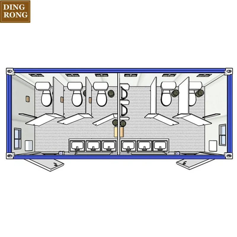 contenedor house portable toilets for sale in ghana toilette mobile