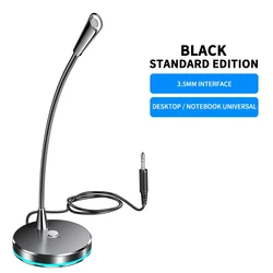 Desktop Conference Microphone for Speech Gaming Chatting USB wired Desktop Microphone Used Laptop desktop microphone