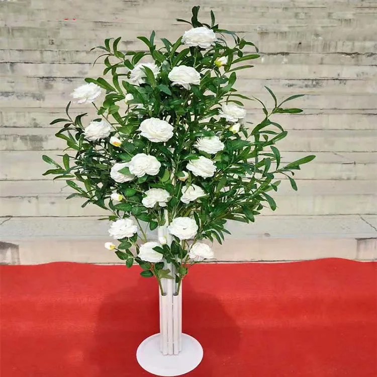 1.5M Walkway Decoration Wedding Artificial Peony Flower Tree