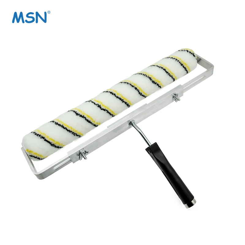 High-Grade MSN 8010 Multi-Functional Paint Roller Brush Adjustable Roller Frame for Walls and Floors Made of Polyester Rubber