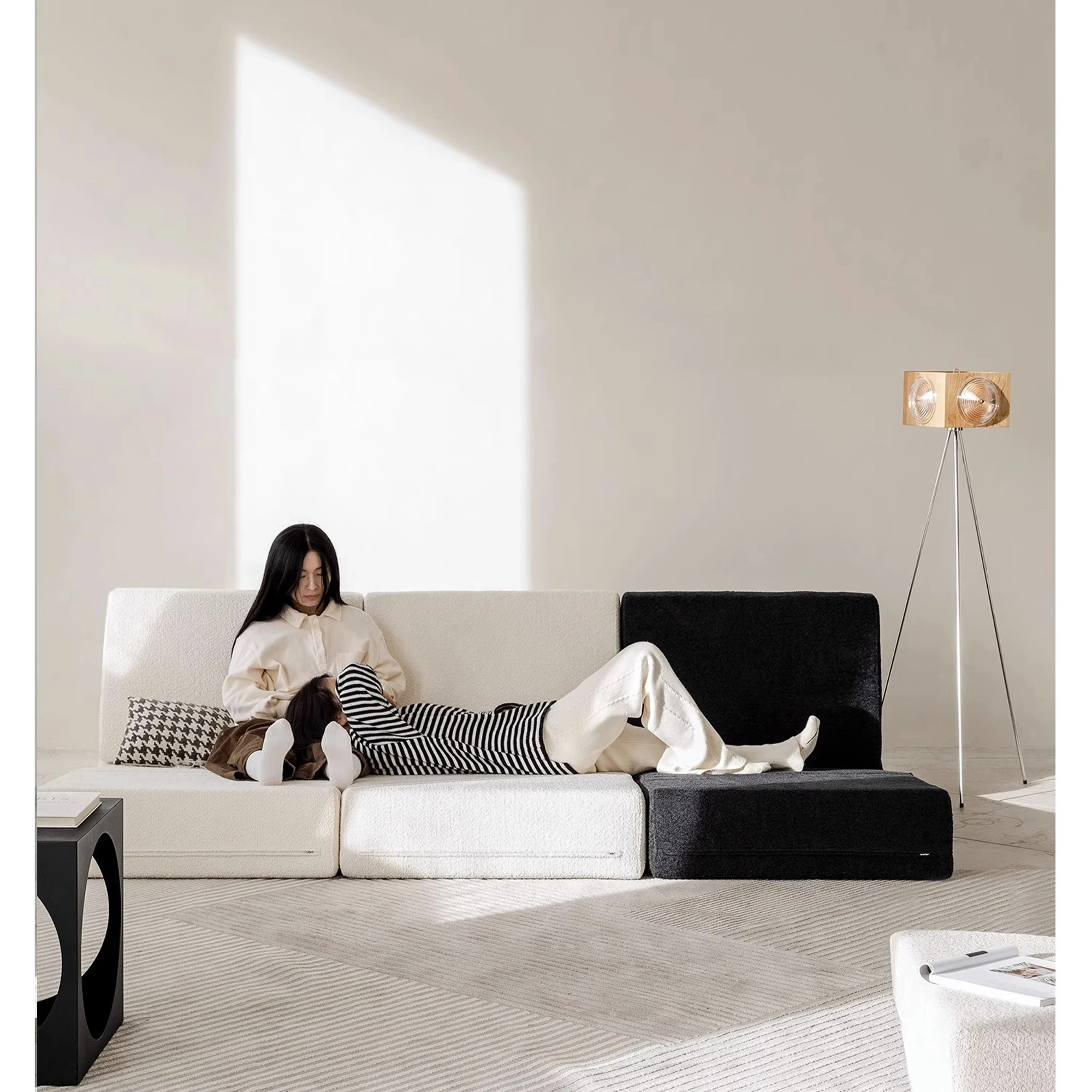 Customizable size cum bed sofa furniture living room with sleeping function used sofa sets foldable compressed self blowup sofa