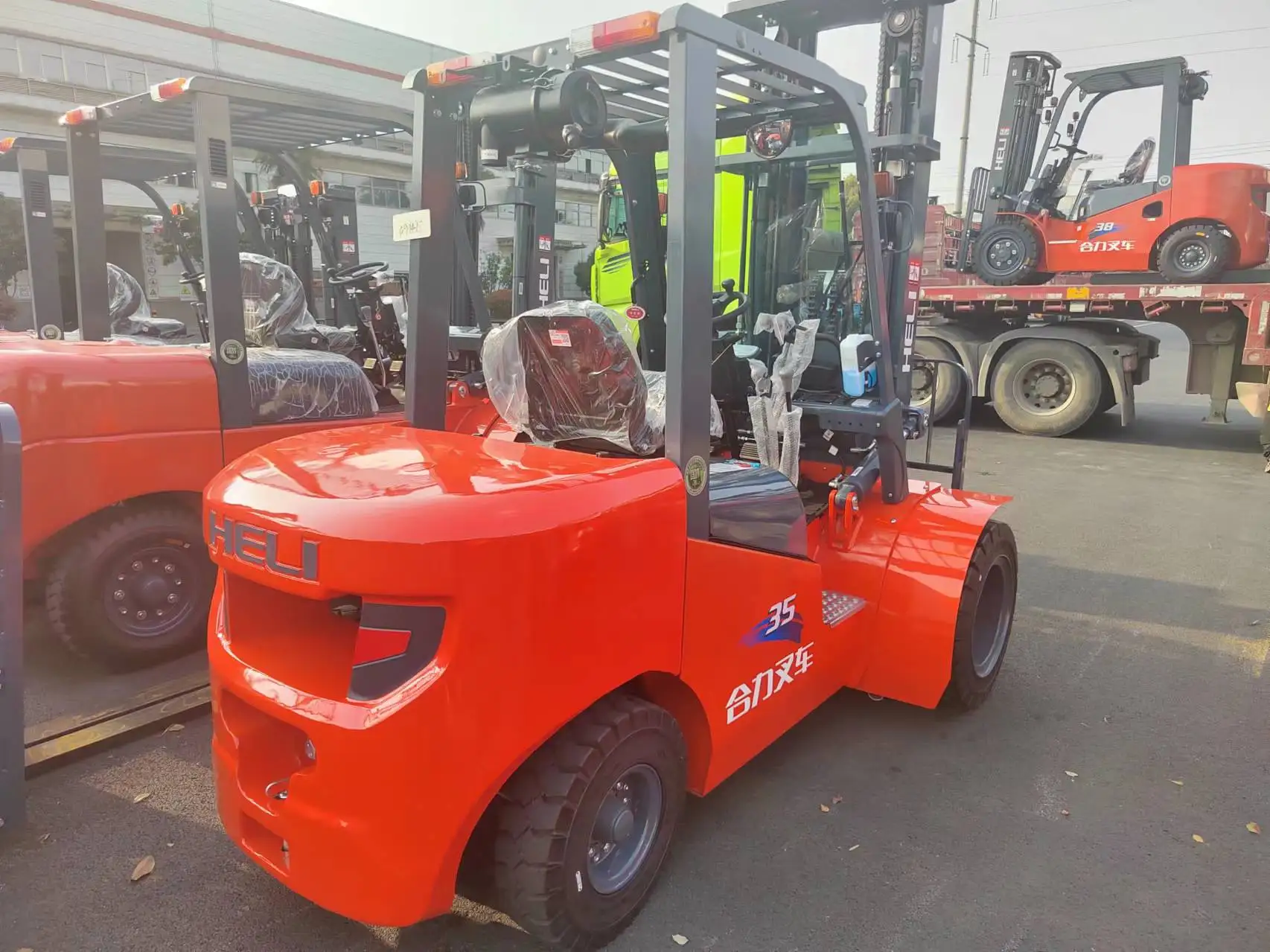 HELI 3.5 TON Fork Lift 3.0T Diesel Forklift Truck Best Sell CPCD35