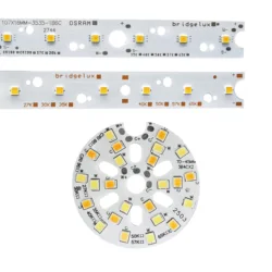 Customize lighting accessories round aluminum substraet led light pcb board bar 36v 12w 24w 60w smd 2835 3030 led module
