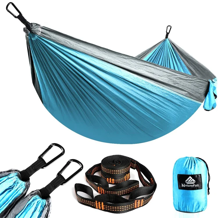 Легкий нейлоновый двойной/подвесной Портативный Легкий Гамак для кемпинга Hamaca