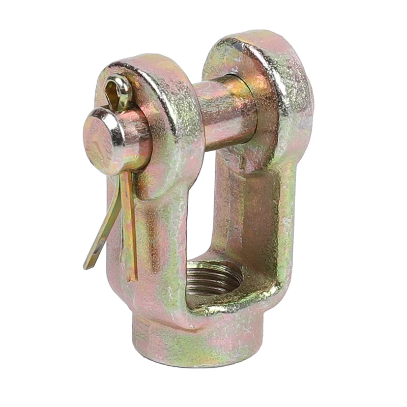 OEM Design SAE  1035/1045 Steel  Material Heat Treated Forged Clevis Yoke For Type 30/30 S-Cam Spring Brake Chamber