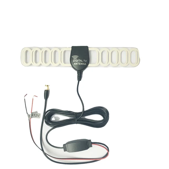 Car satellite tv antenna cable amplified indoor outdoor digital tv antenna with SMA or customize