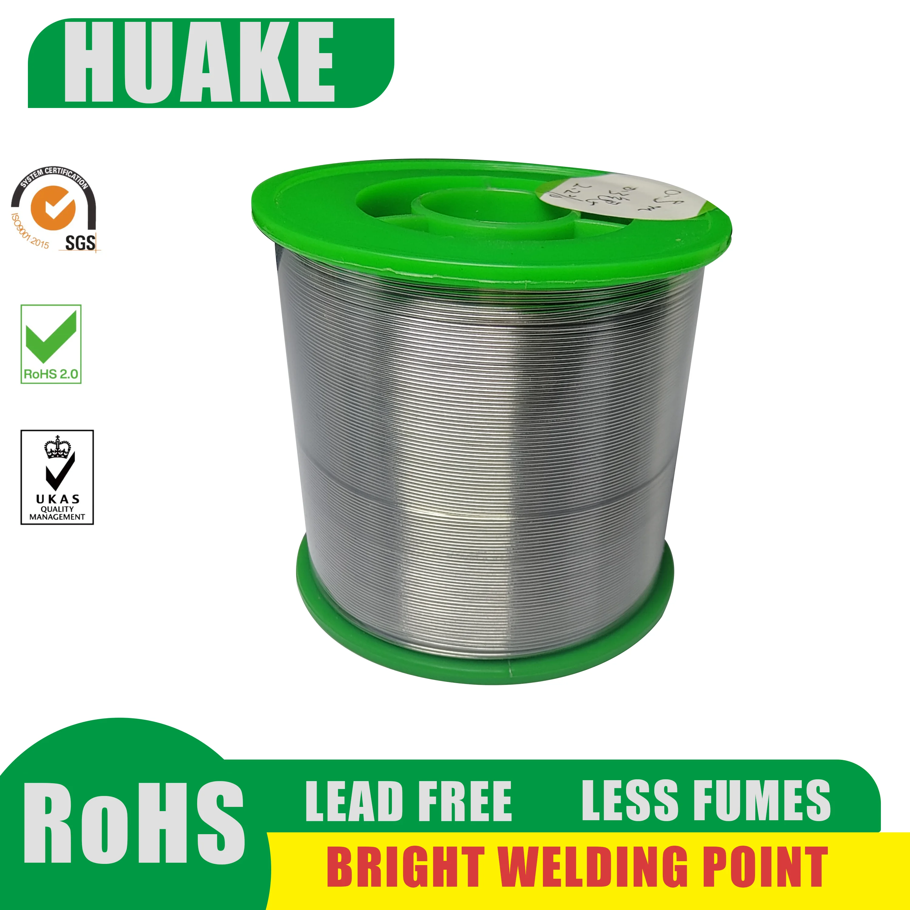 Sn99/Ag0.3/Cu0.7 Automatic Soldering Machine Used Solder Wire SAC0307 Rosin Cored Tin Wire Lead Free Tin Solder Wire