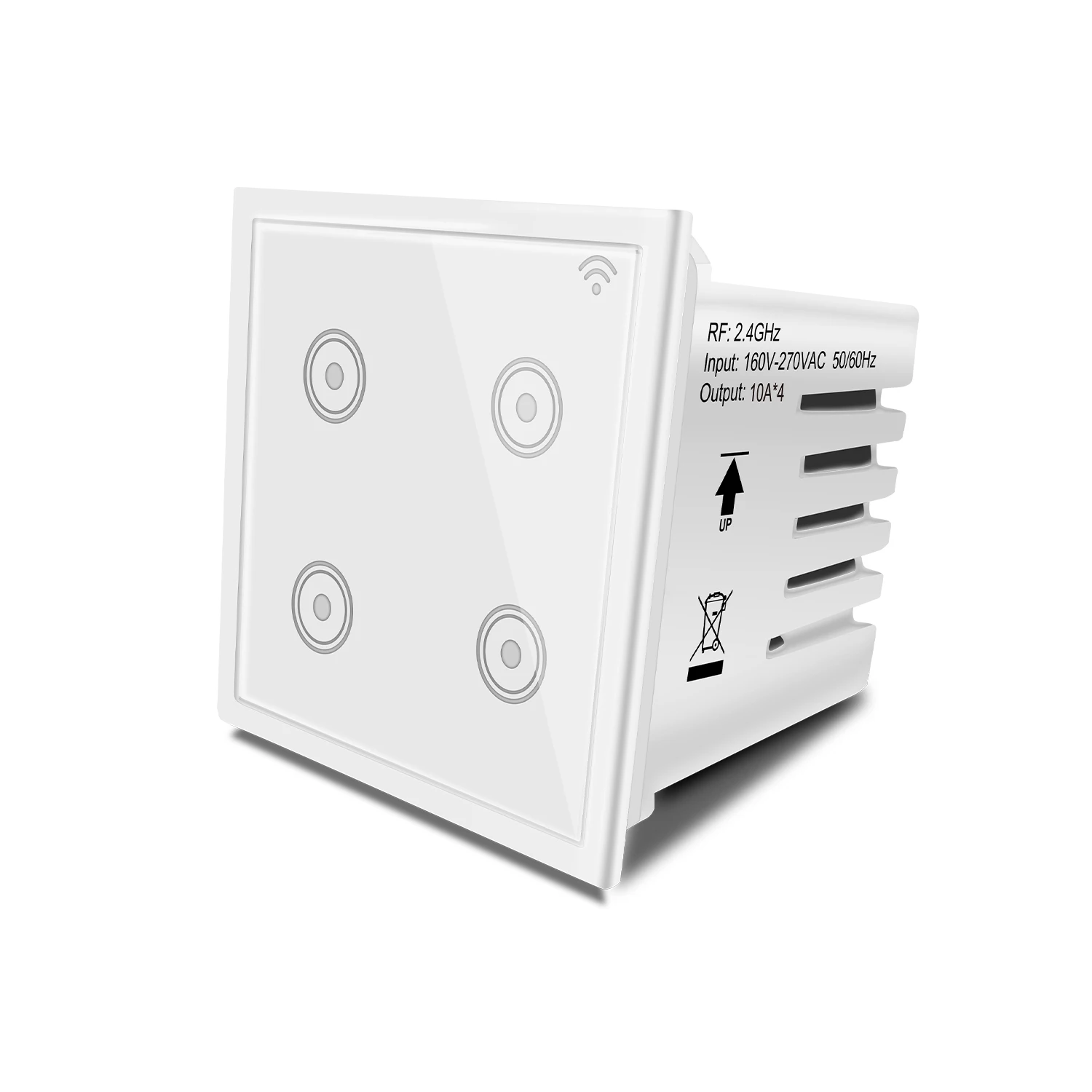 ZB540 Zigbee 3.0 Smart Switch 4 gang Module