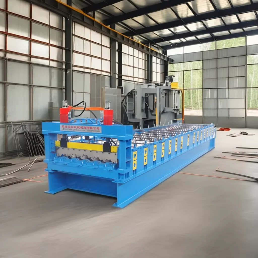 Train Roofing Making Machine Container Car Carriage Board Panel Cold Roll Forming Machine