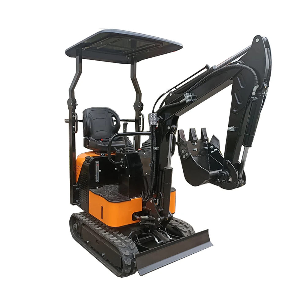 LG10E Mini  Excavator Track motor  900kg Digger Roller Excavator with low cheap price