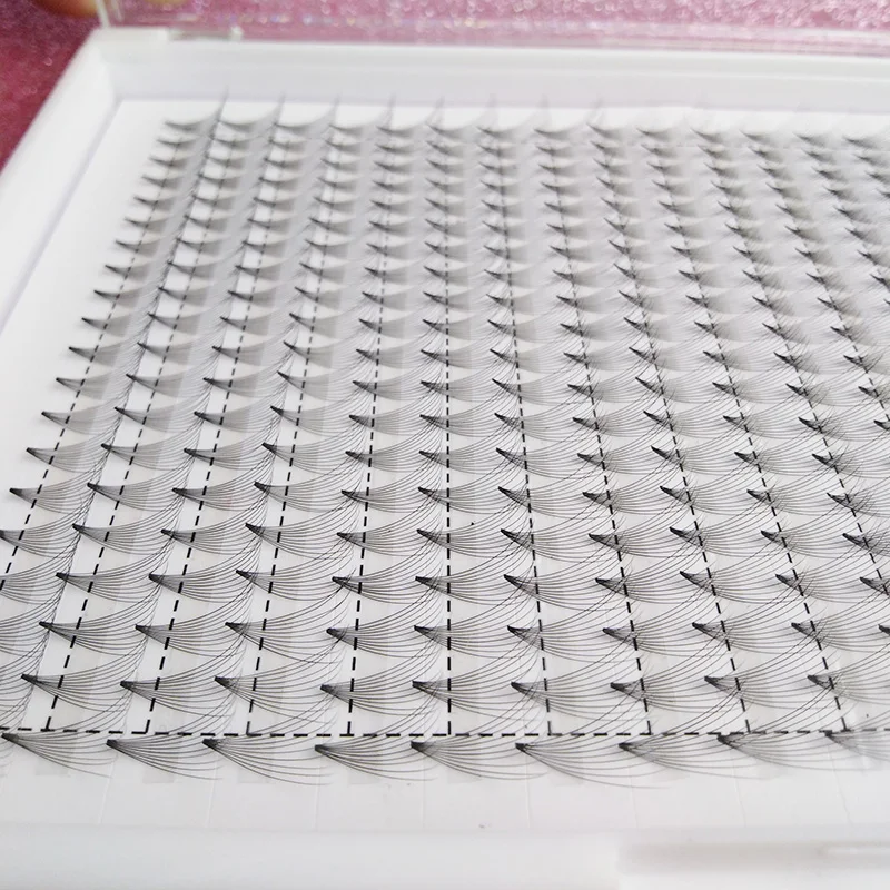 Hot product wholesale price XXL  lash trays premade fans eyelashes cashmere matt lashes extensions 0.03