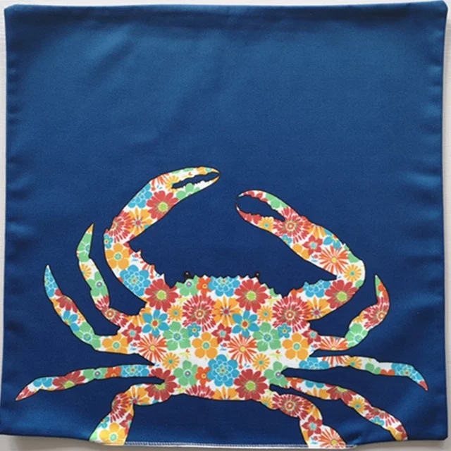 UV Protected Olefin Waterproof Outdoor Custom Printed 100% Polyester Throw Pillow