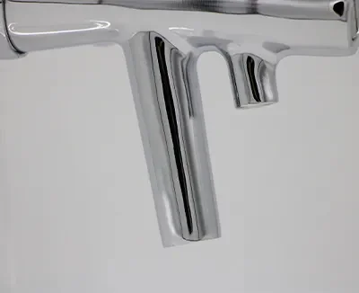 GB Beer Brass Double Mouth foam reducing Beer Tap with flow control  For Bars And Restaurants