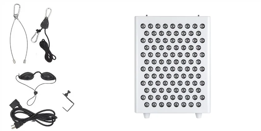Half Body  Customize Wavelength Led Bio Light Therapy 500W 660Nm 850Nm For Face Skin Beauty Led Facial Lamp