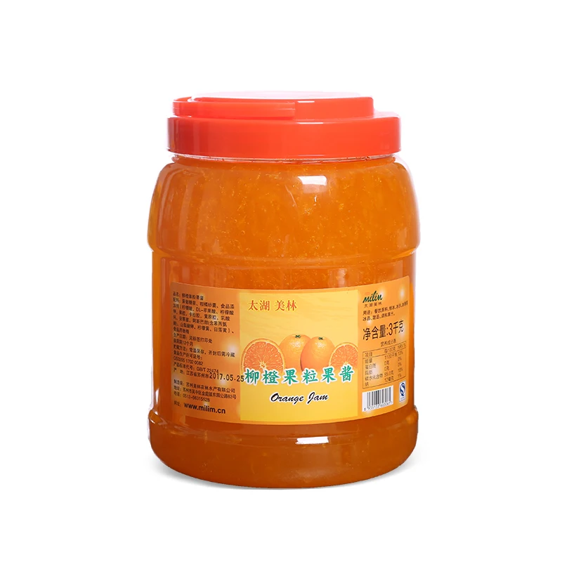 
Concentrated Orange juice Orange jam direct sale of milk tea raw material factory in Taiwan, China 