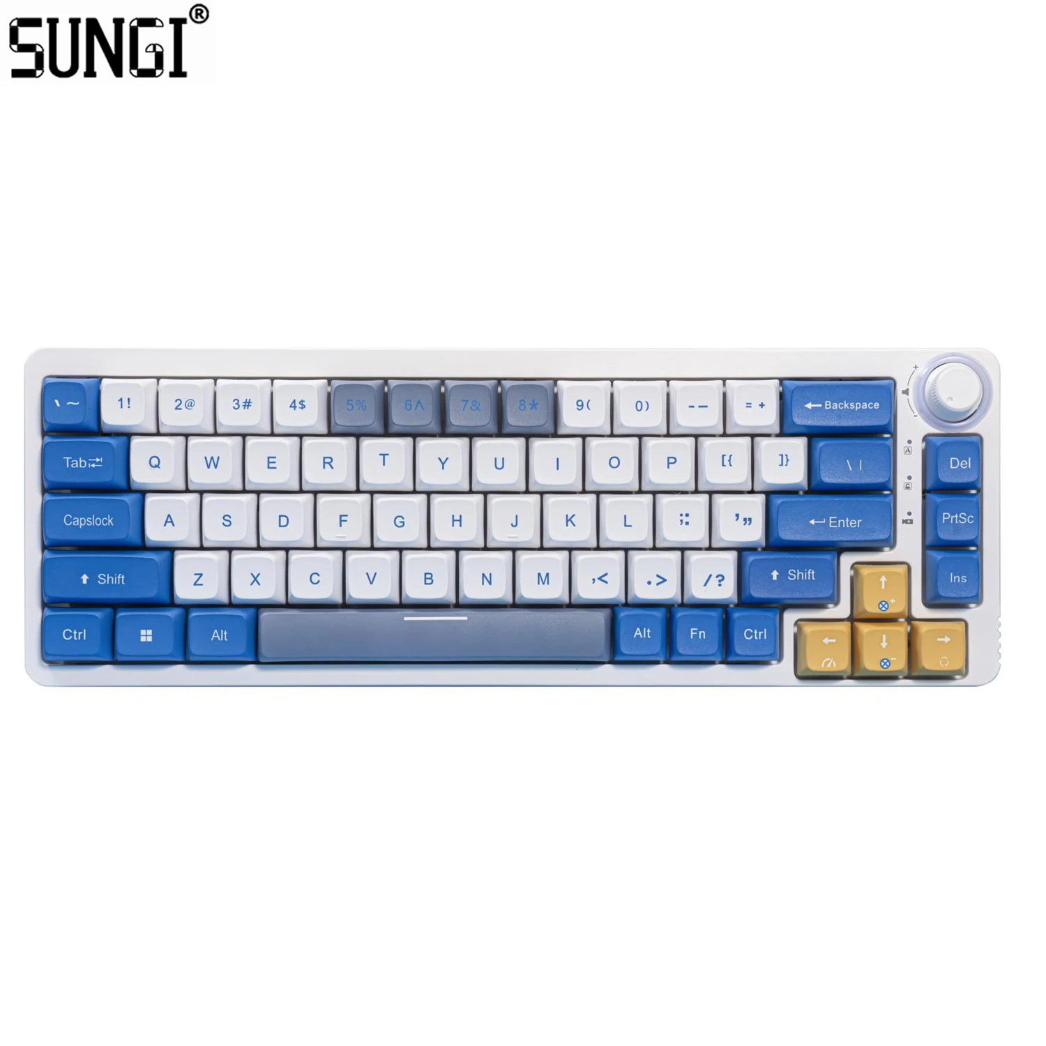 Настоящая механическая клавиатура, 68 клавиш, RGB подсветка, игровая клавиатура, 3 режима, проводная Беспроводная BT 60%, механическая клавиатура