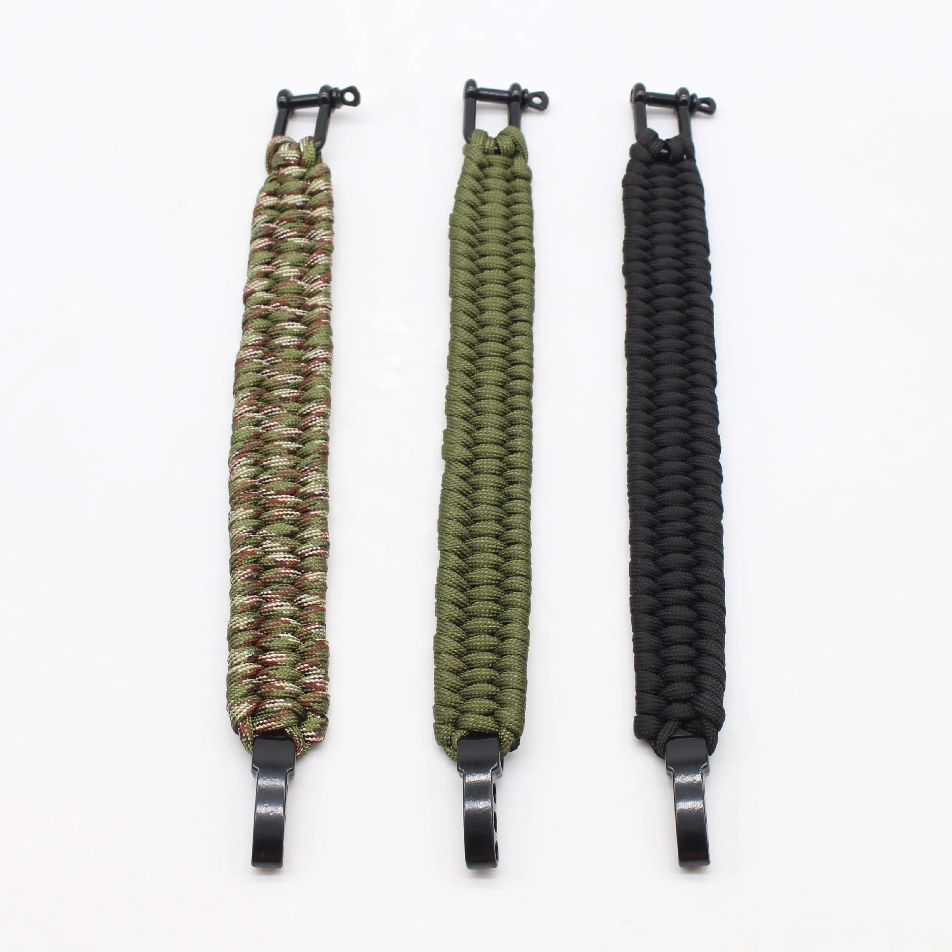 Camping Outdoor U-shape Adjustable Shackle Survival Rope for Bracelets