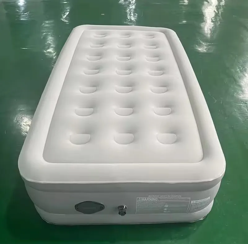 Inflatable Mattress Built-in Electric Pump Quick and Easy Setup Inflatable Mattress 2 Persons PVC Soft Inflatable Mattresses