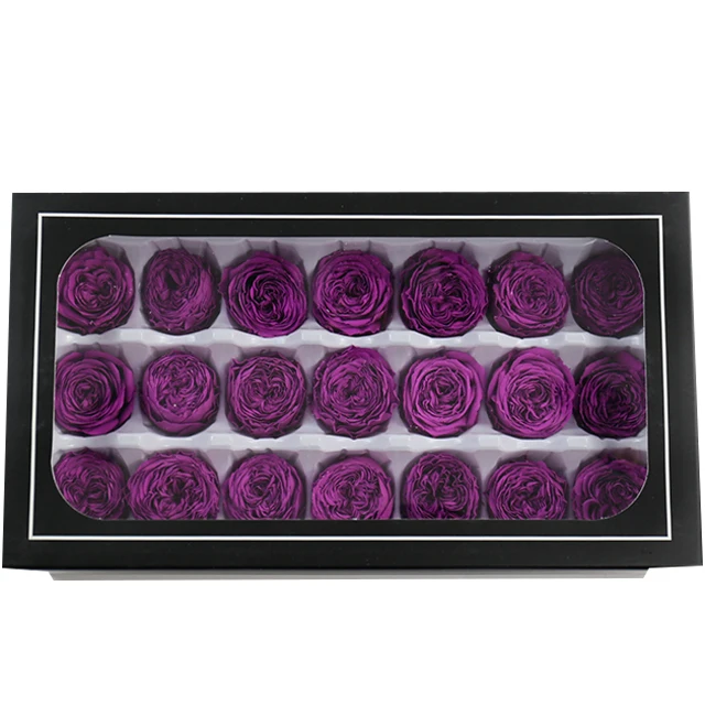 wholesale 2-3 cm small preserved roses bud long lasting real  austin  flowers head eternelle eternal forever rose