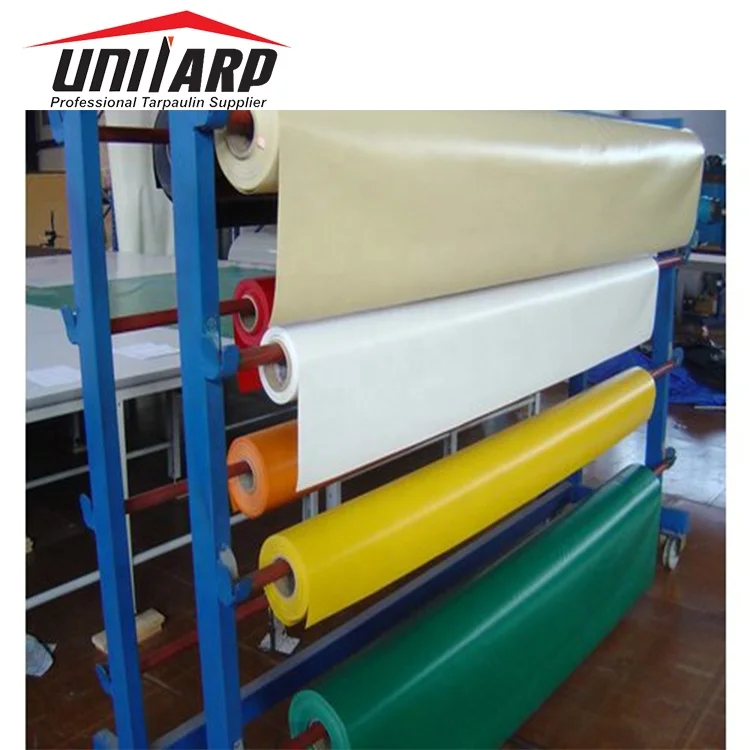 Unitarp промышленные резистивные 1000D 650g Lona de PVC en rollos para carpa truck tanque de peces