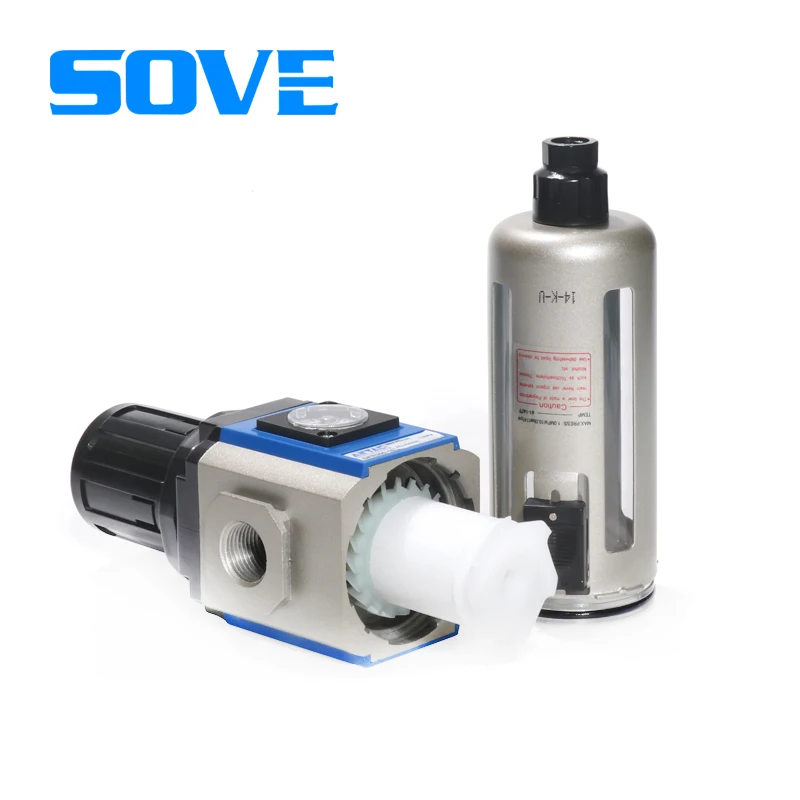 Airdeck Air Source Processor Air Regulator Filter GFR200-08 300-10 400-15 600-25