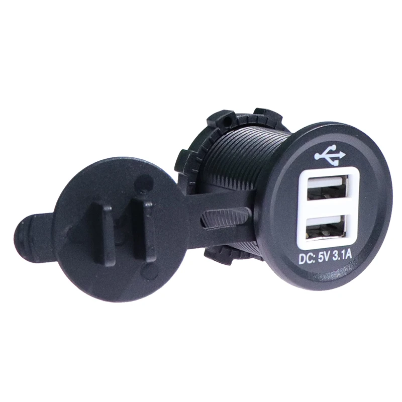  DS2013-2-3.1A 12V розетка USB автомобильная для автомобиля
