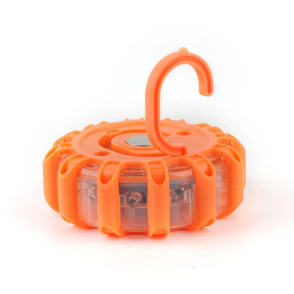 Cheap flashing light with magnet hook portable outdoor traffic signal road safety led warning lights