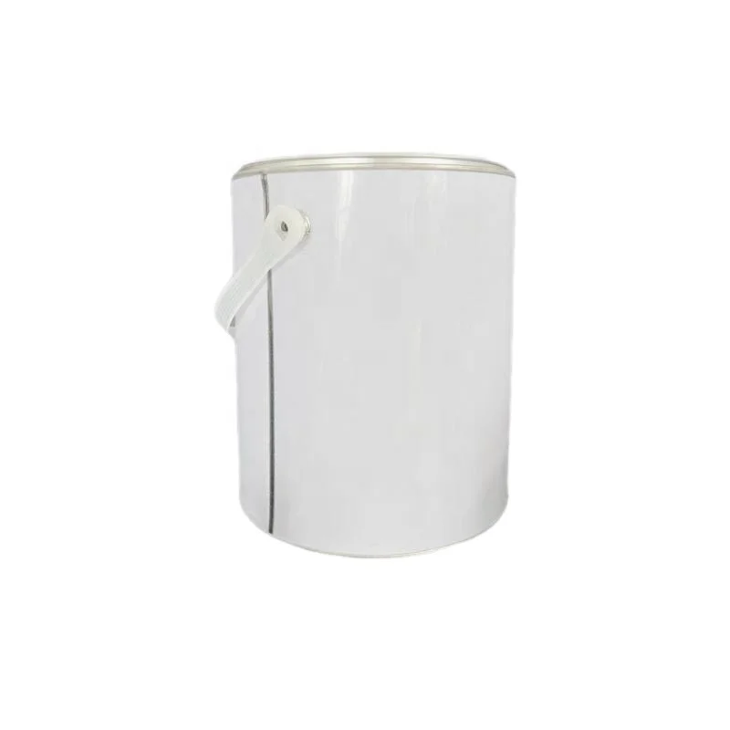 1 Liter Metal Square Round Tin Can For Paint With Lids Body Welding Empty Paint Buckets 1L /Gallon Factory Clear paint Cans