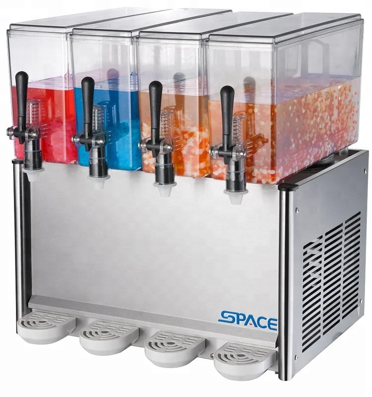 
4 tanks 12L commercial machine juice dispenser for sale 