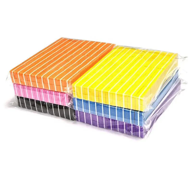 Nail Buffers Mini Nail Buffer Block Square Double Sided Sponge Nail Buffer