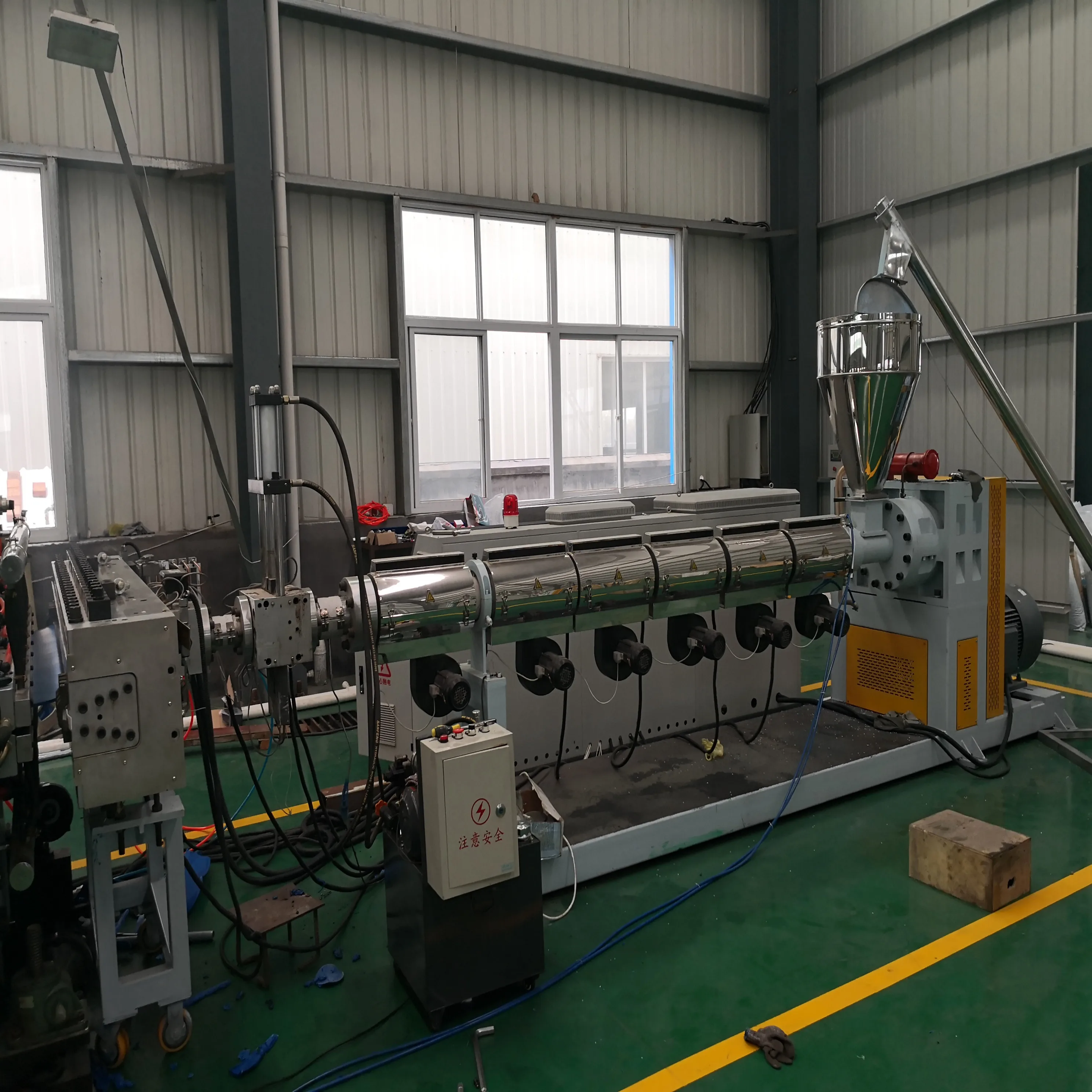 SJ150 Single Screw Plastic Extruder /plastic machine